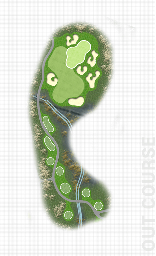 OUT코스 3홀