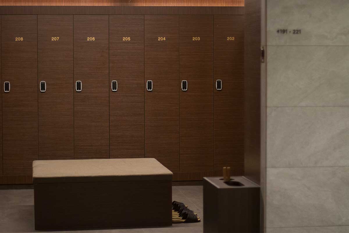 유니아일랜드 락카룸