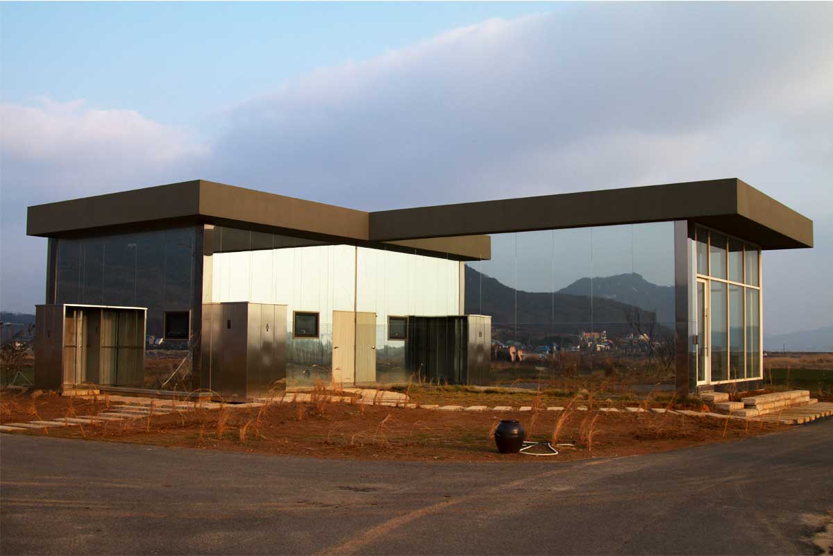 유니아일랜드 그늘집